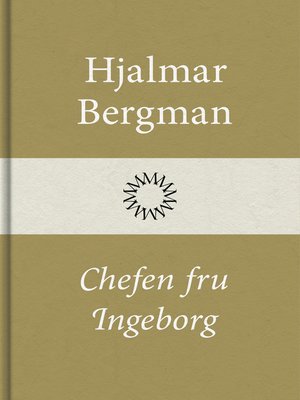 cover image of Chefen fru Ingeborg